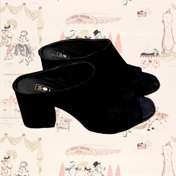 Sol Sana Suede Marc Mules - Picture 5 of 7